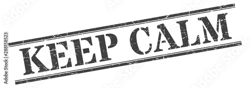 keep calm stamp. keep calm square grunge sign. keep calm