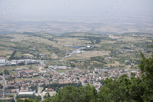 San Giovanni Rotondo vista dall'alto della collina