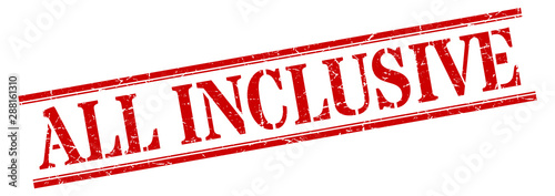 all inclusive stamp. all inclusive square grunge sign. all inclusive