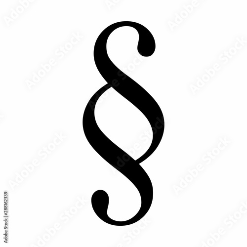 Black Section sign