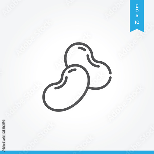 Jelly beans vector icon, simple sign for web site and mobile app.