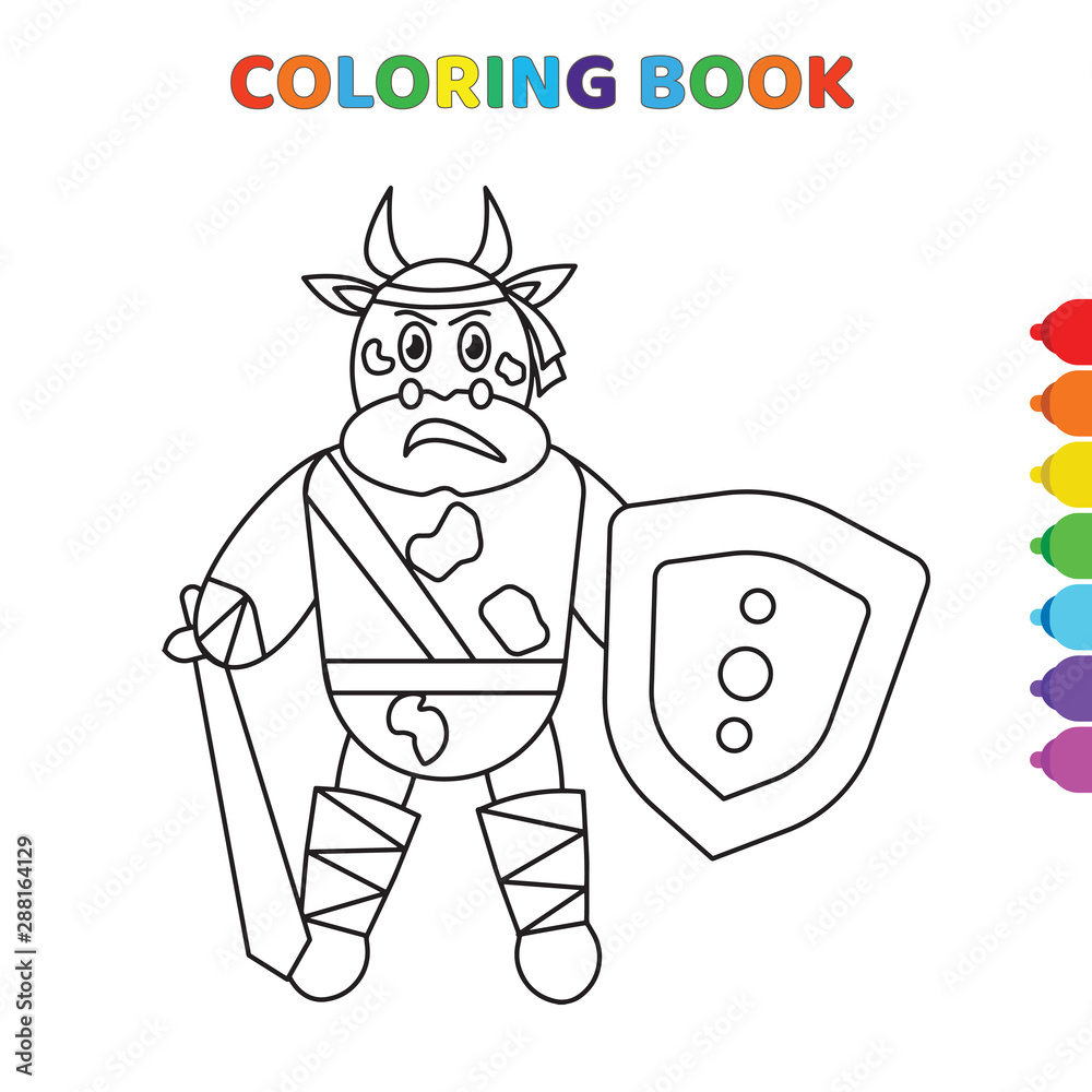 sword and shield coloring pages