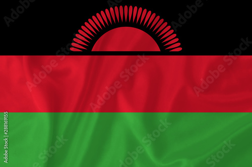 Malawi waving flag