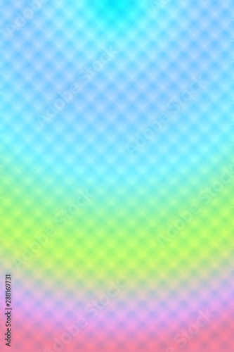 Abstract art fancy background, lrainbow pattern blur background. photo