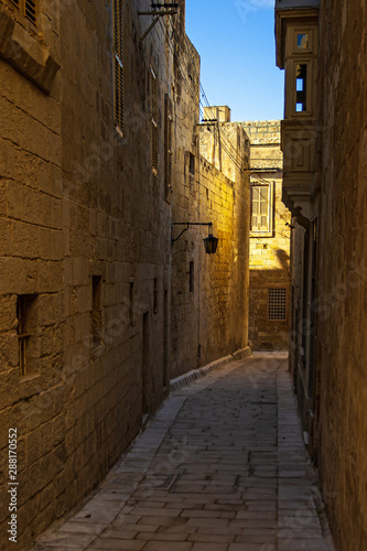 The ancient walled city of Mdina  Malta