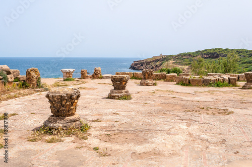 Ancient Roman ruins in Tipasa (Tipaza) photo