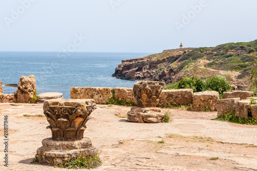 Ancient Roman ruins in Tipasa (Tipaza)