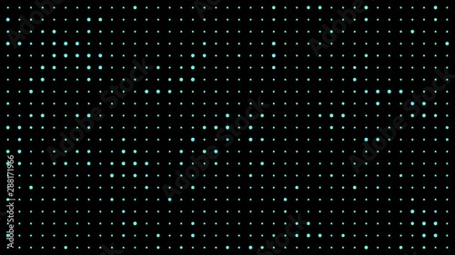 Abstract motion background loop digital dot modern blue and white, Dynamic black and blue composition. Halftone element. Seamless loop