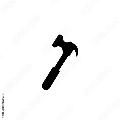 Tool icon symbol on white. Vector illustration background