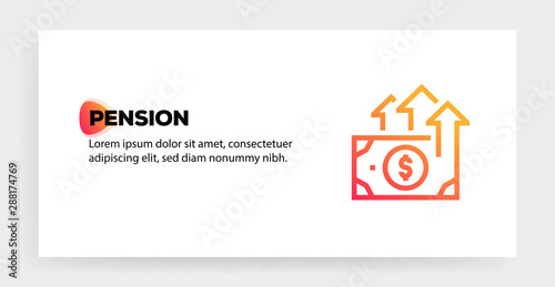 PENSION ICON CONCEPT