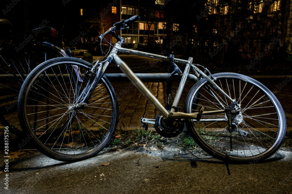 Bike with light