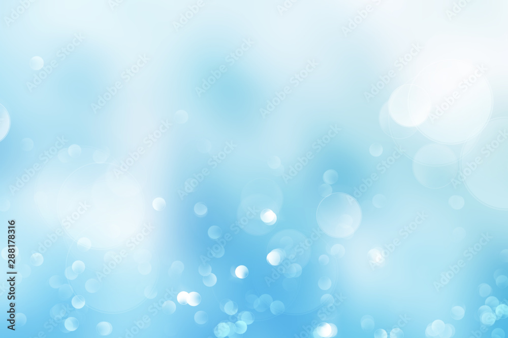 Blue bokeh background in pastel tone Blue bokeh background in pastel tone
