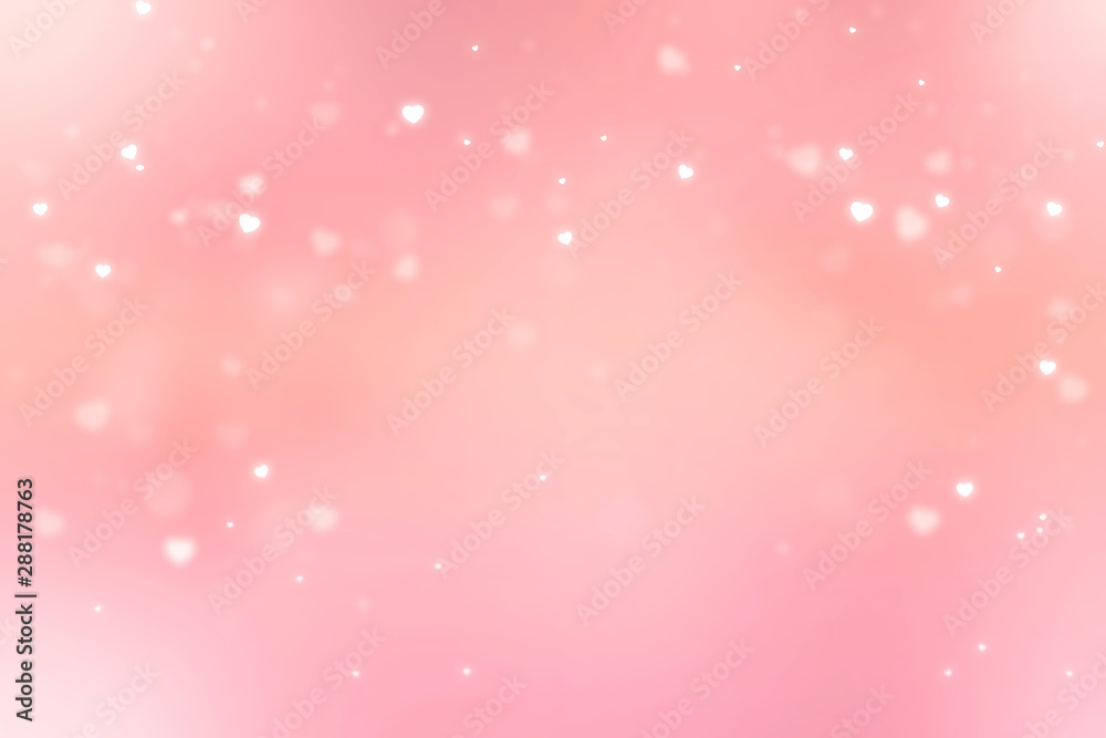 Abstract pink bokeh background