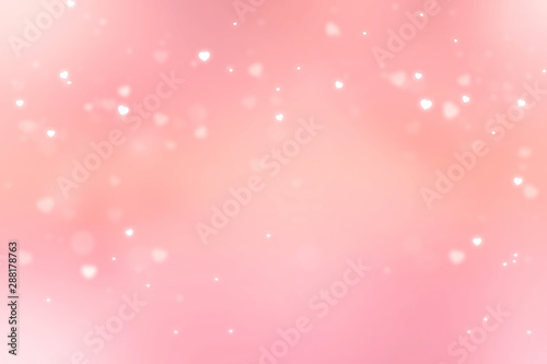 Abstract pink bokeh background