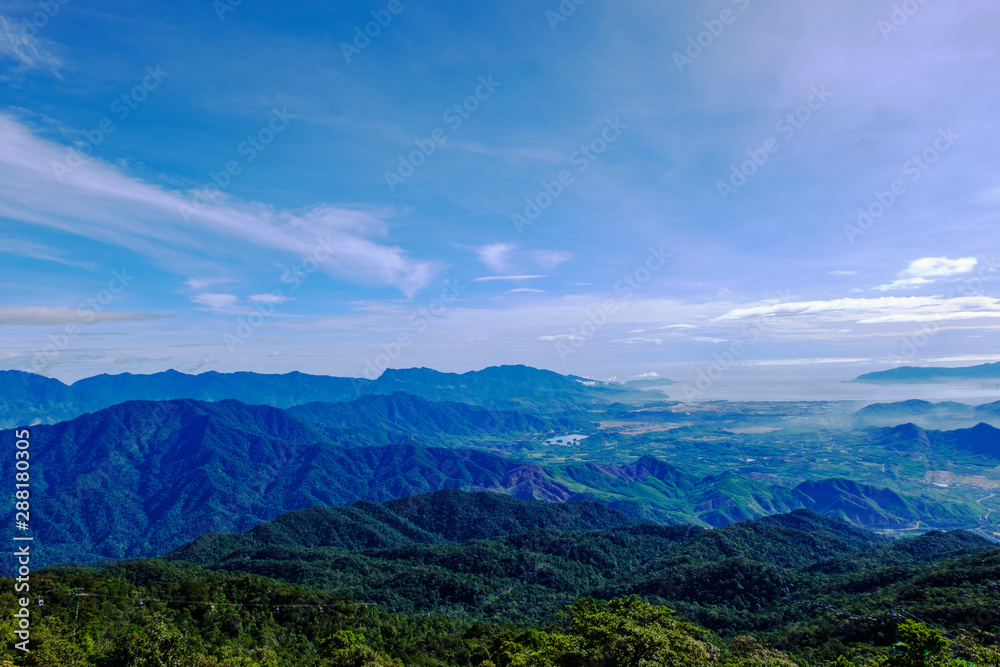 view of mountains