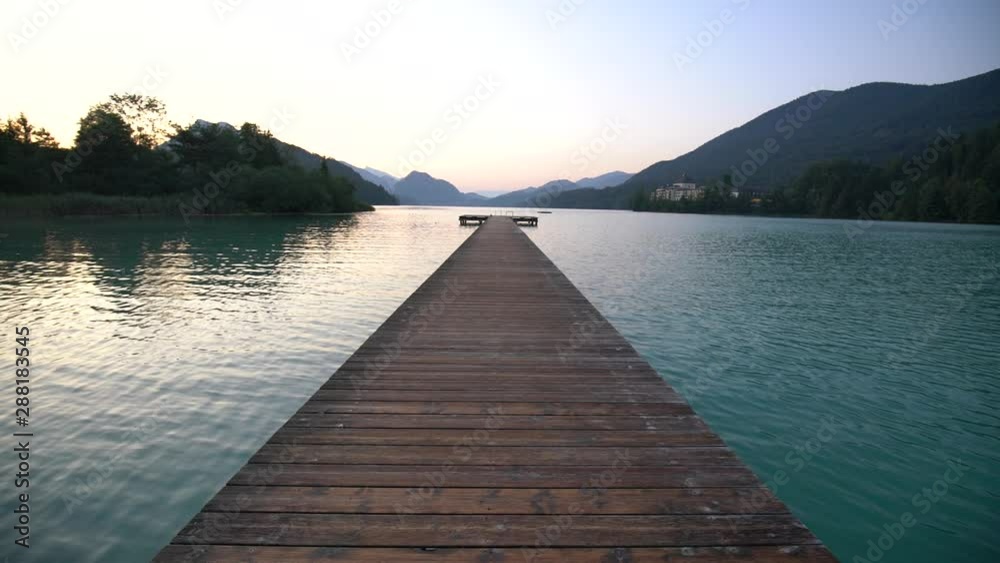 Herbstmorgen am See