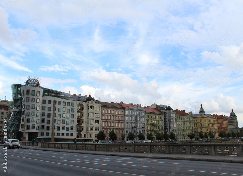 Dancing house and other buildings