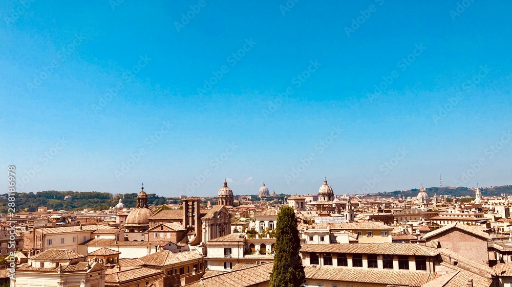 View of Rome Italy