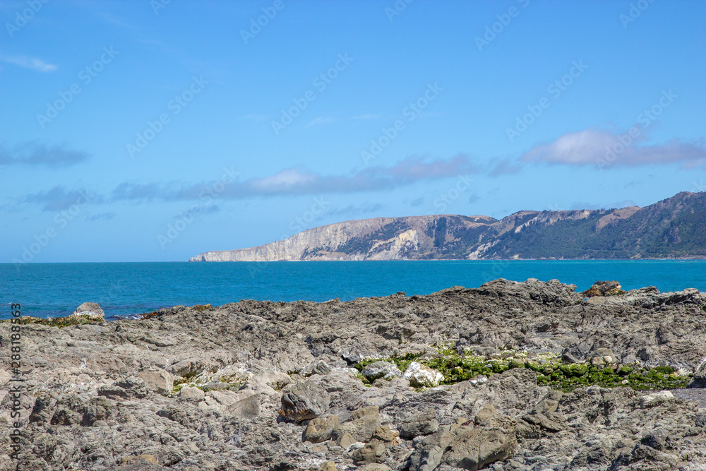 Amazing seascape view near Kaikoura, New Zealand Amazing seascape view near Kaikoura, New Zealand