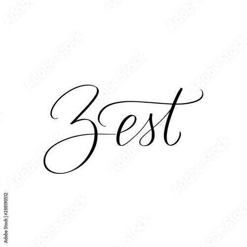 Inspirational handwritten brush lettering . Vector calligraphy illustration