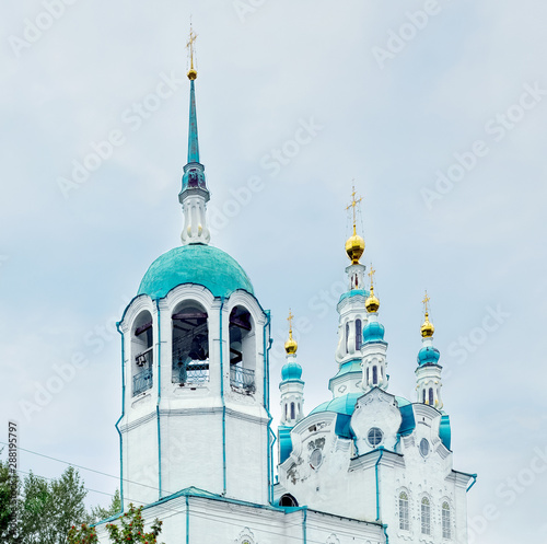 Yeniseysk, Siberia. Assumption Church 1793-1819  photo