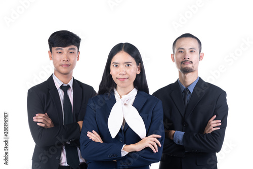 business people who are hap...