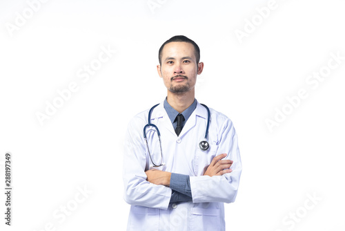 Portrait of an Asian doctor...