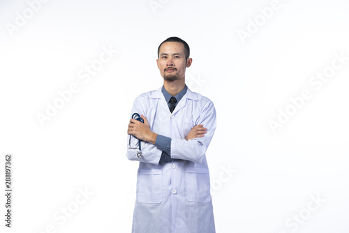 Portrait of an Asian doctor...
