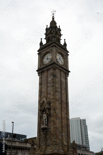 Albert Memorial Clock, Belfast, Northern Ireland © nyiragongo