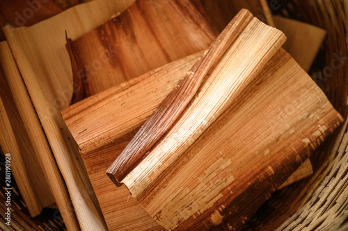 Containers made from natura...