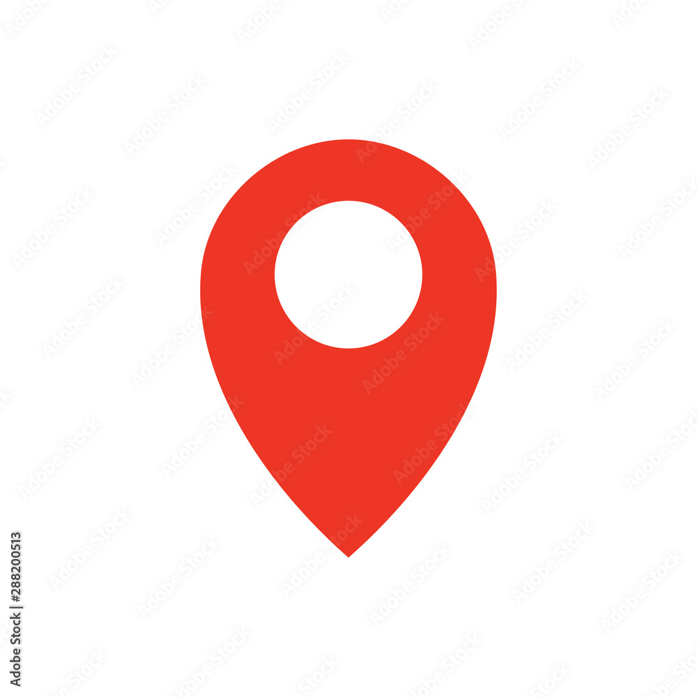 Pin Location Mark Sign Icon Vector Illustration Pin Location Mark Sign Icon Vector Illustration
