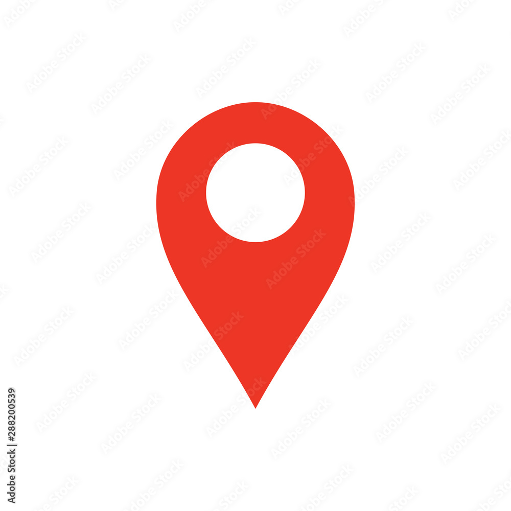 Pin Location Mark Sign Icon Vector Illustration Pin Location Mark Sign Icon Vector Illustration