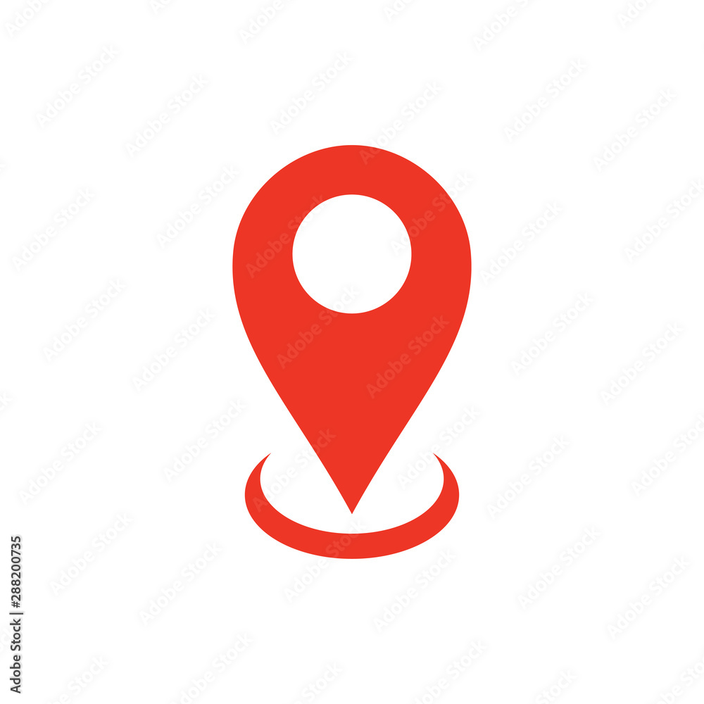 Pin Location Mark Sign Icon Vector Illustration Pin Location Mark Sign Icon Vector Illustration