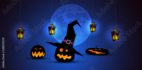 zucche di halloween, appoggiate, in fila, halloween, zucca	