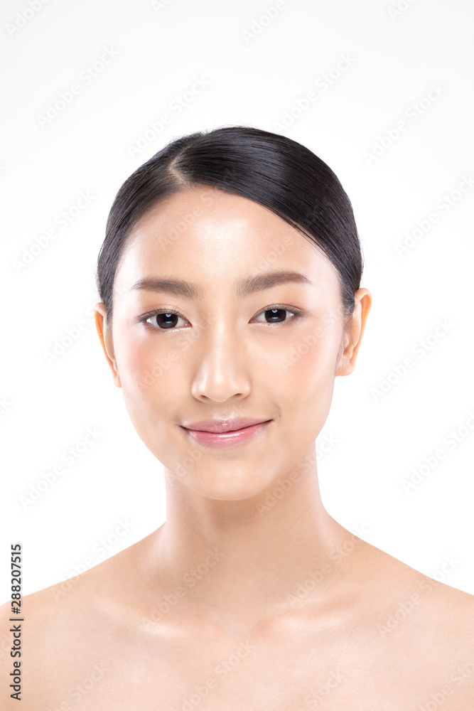 Beautiful Asian woman looking at camera smile with clean and fresh skin Happiness and cheerful with positive emotional,isolated on white background,Beauty and Cosmetics Concept Beautiful Asian woman looking at camera smile with clean and fresh skin Happiness and cheerful with positive emotional,isolated on white background,Beauty and Cosmetics Concept