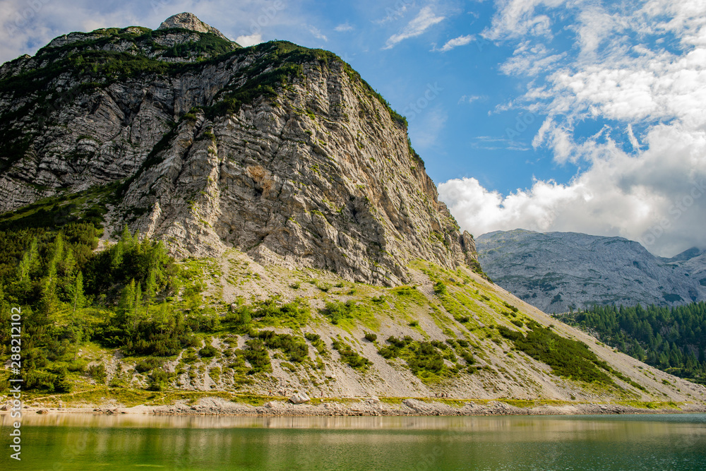 Slowenien Wandern Alpen Berge Natur Panorama Sommer See Slowenien Wandern Alpen Berge Natur Panorama Sommer See