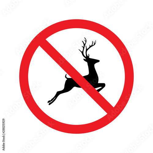 no deer sign symbol