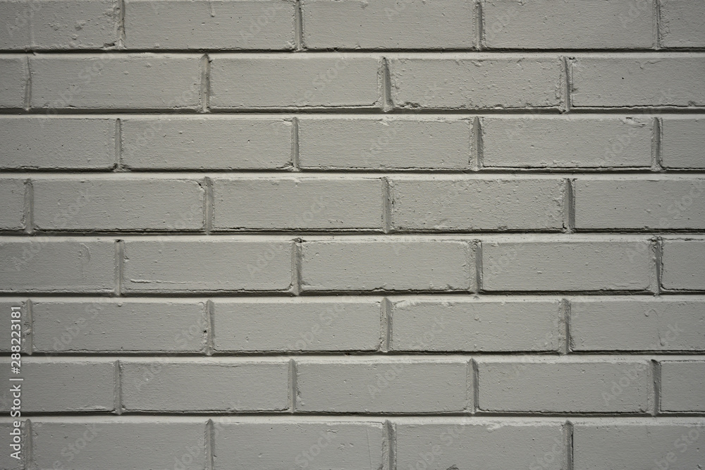 Gray Painted Brick Wall