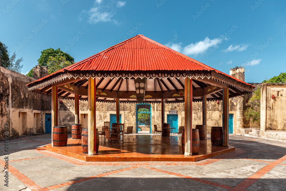 Architecture on Prison Island, Zanzibar