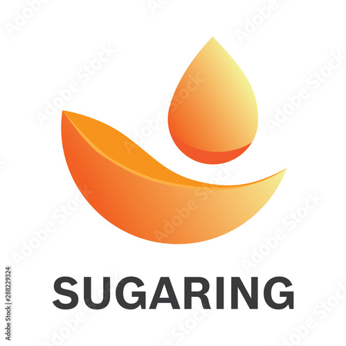 Vector logo for hair removal and sugaring company