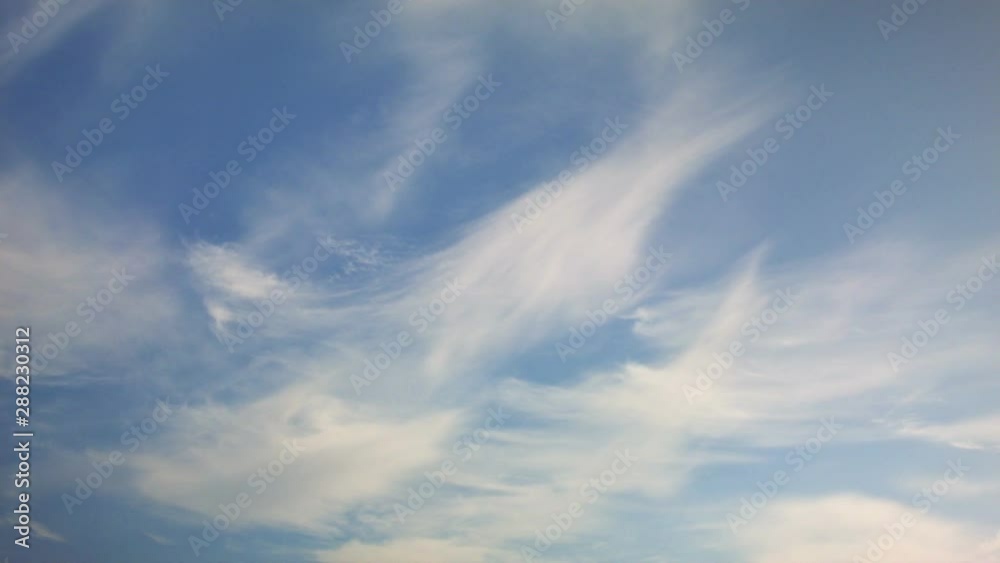 Time lapse of clouds in the sky on a sunny day Time lapse of clouds in the sky on a sunny day