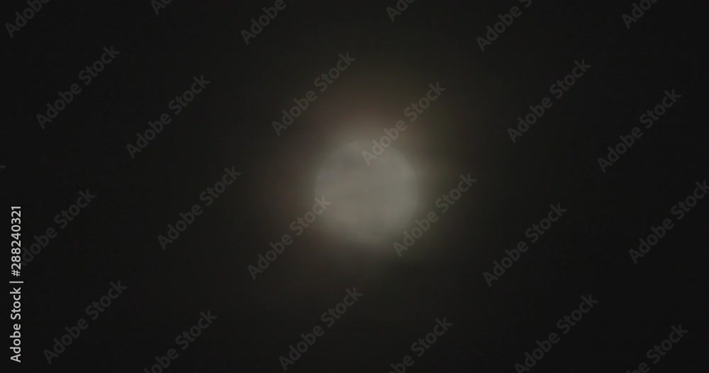 Lunar eclipse in Los Angeles, California 2019