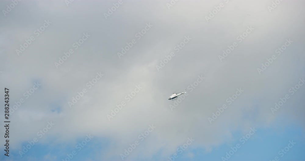 Helicopter seen in Los Angeles, California Helicopter seen in Los Angeles, California