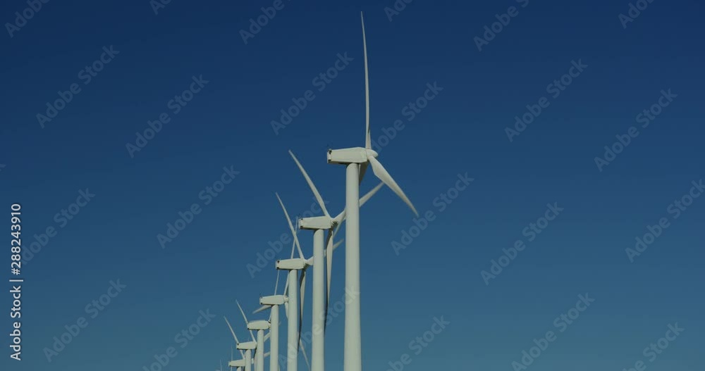 Wind turbines in Palm Springs, California Wind turbines in Palm Springs, California