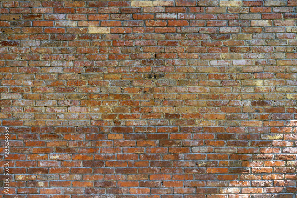 Naklejka premium Brick wall as background and texture.