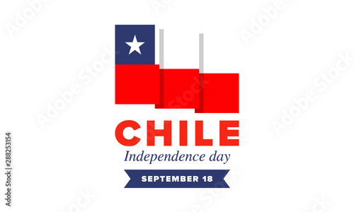 Free Download Chile Independence Day. Happy national holiday Fiestas Patrias. Freedom day. Celebrate annual in September 18. Chile flag. Patriotic chilean design. Poster, card, banner, template, background. Vector - GFXLoad