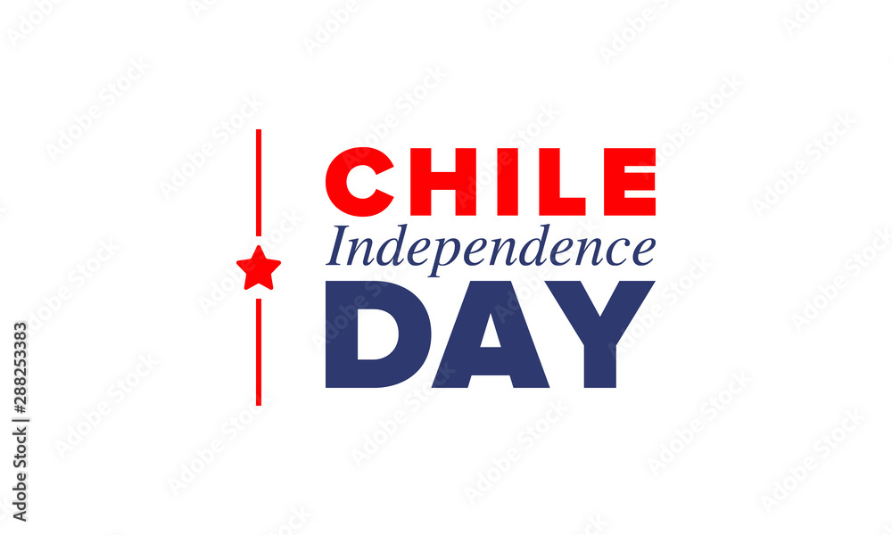 Chile Independence Day. Happy national holiday Fiestas Patrias. Freedom day. Celebrate annual in September 18. Chile flag. Patriotic chilean design. Poster, card, banner, template, background. Vector Chile Independence Day. Happy national holiday Fiestas Patrias. Freedom day. Celebrate annual in September 18. Chile flag. Patriotic chilean design. Poster, card, banner, template, background. Vector