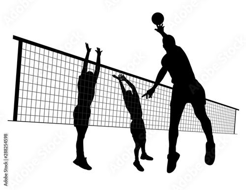 Men volleyball match