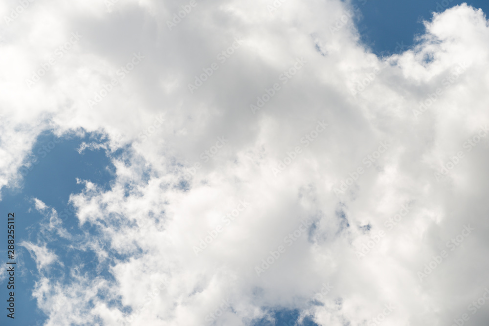 Sky with white clouds Sky with white clouds