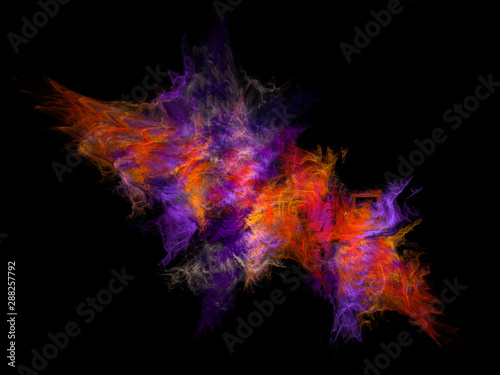 surreal futuristic digital 3d design art abstract background fractal illustration for meditation and decoration wallpaper